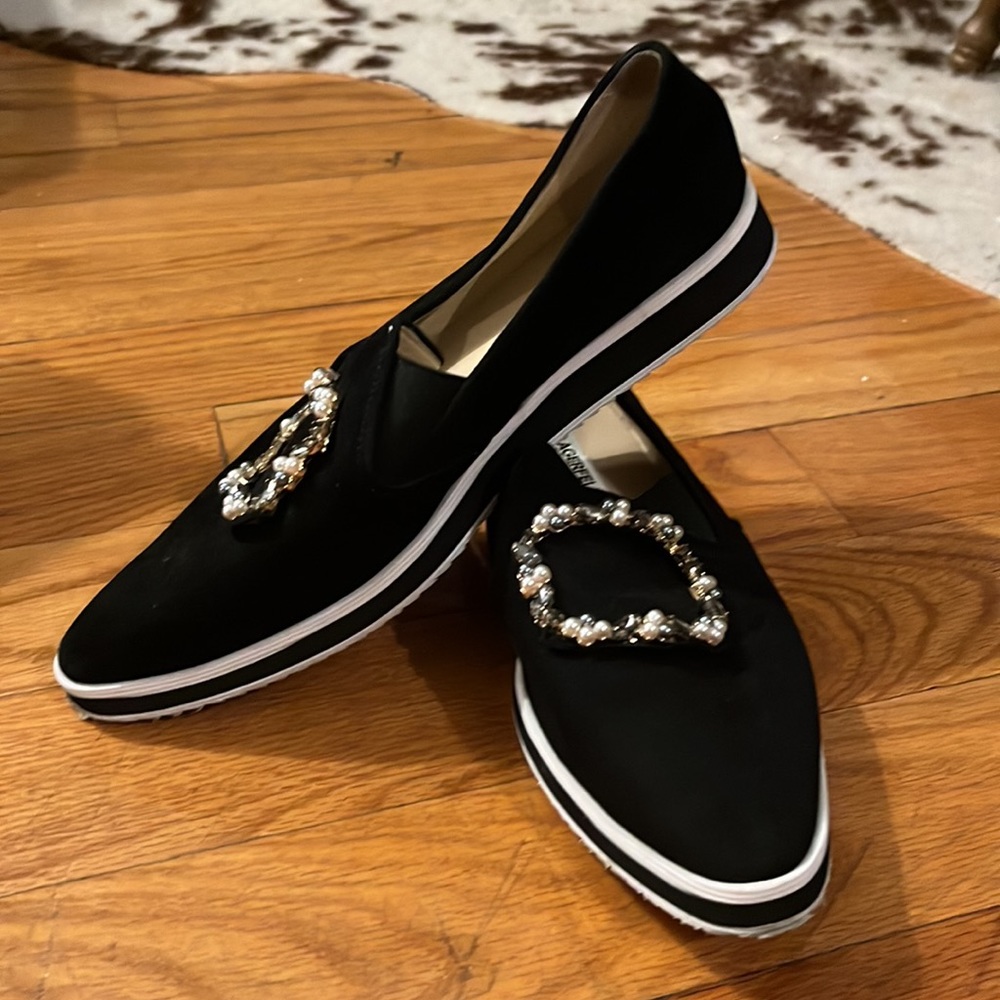 Karl Lagerfeld Paris black flats